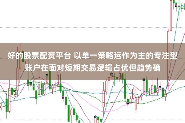好的股票配资平台 以单一策略运作为主的专注型账户在面对短期交易逻辑占优但趋势确